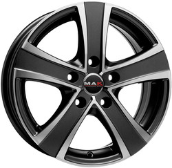 ���� ����� Mak Fuoco 5 19/8,5 ET40 Ice black | ������� WHS098227