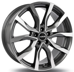 ���� ����� Mak Highlands 18/8 ET40 Gun metallic - mirror face | ������� WHS101840