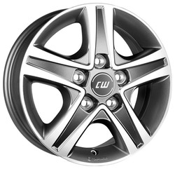 ���� ����� Borbet CWD 16/6,5 ET65 Mistral anthrazit-poliert matt | ������� WHS097767