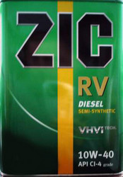 ������ �������� ����� Zic RV 10w40 CI-4 ������� 193129 - inomarca.kz