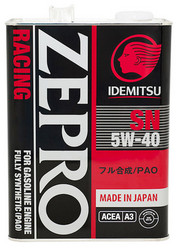 ������ �������� ����� Idemitsu Zepro Racing Sn 5W40 4� ������� 3585041 - inomarca.kz