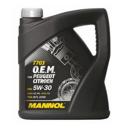 ������ �������� ����� Mannol O.E.M. for Peugeot Citroen 5W-30 ������� 4036021401461 - inomarca.kz