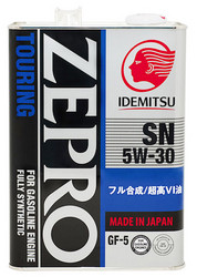 ������ �������� ����� Idemitsu Zepro Touring Sn/Gf-5 5W-30 4� ������� 1845041 - inomarca.kz
