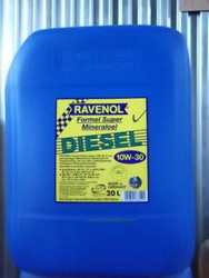 ������ �������� ����� Ravenol Formel Diesel Super 10W-30, 20� ������� 4014835633421 - inomarca.kz