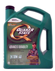 ������ �������� ����� Quaker state Advanced Durability Motor Oil SAE 10W-40 ������� 073102013322 - inomarca.kz