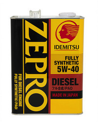 ������ �������� ����� Idemitsu Zepro Diesel 5W-40 Cf Fully Synthetic 4� ������� 2863041 - inomarca.kz