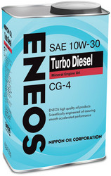 ������ �������� ����� Eneos Turbo Diesel CG-4 10W-30, 0.946� ������� OIL1422 - inomarca.kz