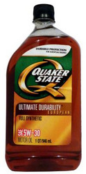������ �������� ����� Quaker state Ultimate Durability European Full Synthetic SAE 5W-30 Motor Oil ������� 073102040557 - inomarca.kz