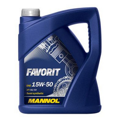 ������ �������� ����� Mannol Favorit SAE 15W/50 ������� 4036021505404 - inomarca.kz
