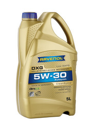 ������ �������� ����� Ravenol DXG SAE 5W-30 ( 5�) ������� 4014835732353 - inomarca.kz