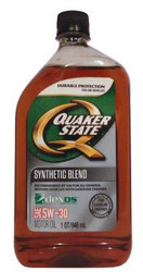 ������ �������� ����� Quaker state 5W-30 Synthetic Blend Motor Oil ������� 073102014411 - inomarca.kz