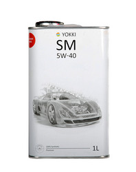 ������ �������� ����� Yokki SAE 5W40 API SM/CF ������� YFS540SMCF1 - inomarca.kz