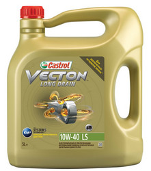 ������ �������� ����� Castrol  Vecton Long Drain 10W-40 LS, 5 � ������� 1532A2 - inomarca.kz