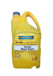 ������ �������� ����� Ravenol Formel Diesel Super SAE 20W-50 ������� 4014835726451 - inomarca.kz