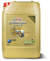 ������ �������� ����� Castrol  Vecton Long Drain 10W-40 LS, 20 � ������� 156E4A - inomarca.kz