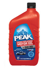 ������ �������� ����� Peak High Mileage Oil 5W-20 (0,946�) ������� P2MH576 - inomarca.kz