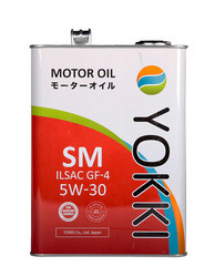 ������ �������� ����� Yokki SAE 5W30 API SM ������� YSS530SM4 - inomarca.kz