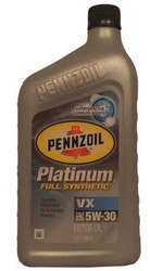 ������ �������� ����� Pennzoil Platinum VX 5W30 ������� 071611000499 - inomarca.kz
