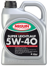������ �������� ����� Meguin Megol Motorenoel Super Leichtlauf 5W-40 ������� 4355 - inomarca.kz