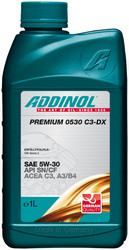 ������ �������� ����� Addinol Premium 0530 C3-DX 5W-30, 1� ������� 4014766073570 - inomarca.kz