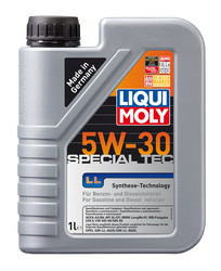������ �������� ����� Liqui moly Leichtlauf Special Tec LL SAE 5W-30 ������� 8054 - inomarca.kz