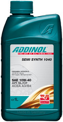 ������ �������� ����� Addinol Semi Synth 1040, 1� ������� 4014766072702 - inomarca.kz