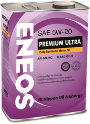 ������ �������� ����� Eneos Premium Ultra 100% Synt. SN 5/20 4� ������� 8801252022183 - inomarca.kz