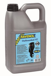 ������ �������� ����� Ravenol OutboardOEL 4T SAE 15W-40, 5� ������� 4014835634459 - inomarca.kz