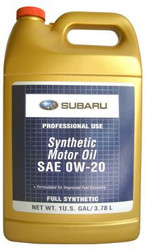 ������ �������� ����� Subaru Synthetic Oil 0W-20 ������� SOA868V9305 - inomarca.kz