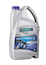 ������ �������� ����� Ravenol Motobike 4-T Ester 15W-50 (4�) new ������� 4014835731295 - inomarca.kz