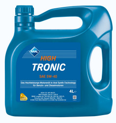 ������ �������� ����� Aral  High Tronic 5W-40, 4�. ������� 20634 - inomarca.kz