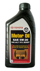 ������ �������� ����� Toyota SAE5W20 SM/SN ������� 002791QT20 - inomarca.kz