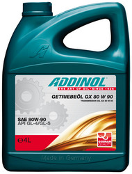 ������ Addinol Getriebeol GX 80W 90 4L ����, �����, ��������� ����������� ������� 4014766250438 - inomarca.kz
