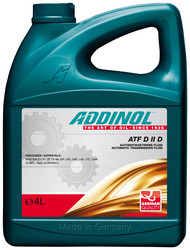 ������ Addinol ��������������� ����� ATF D II D (4�) ���� � ��� ����������� ������� 4014766250919 - inomarca.kz